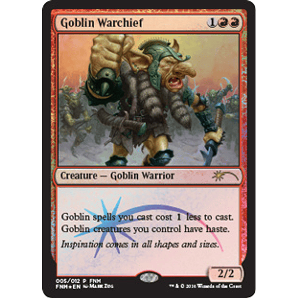 Goblin Warchief (FNM 2016)