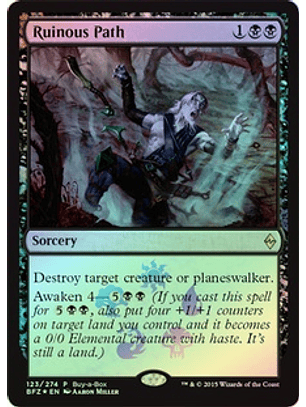 Ruinous Path (Battle for Zendikar Buy-a-Box)