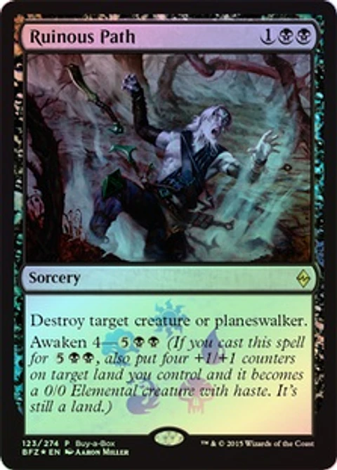 Ruinous Path (Battle for Zendikar Buy-a-Box)