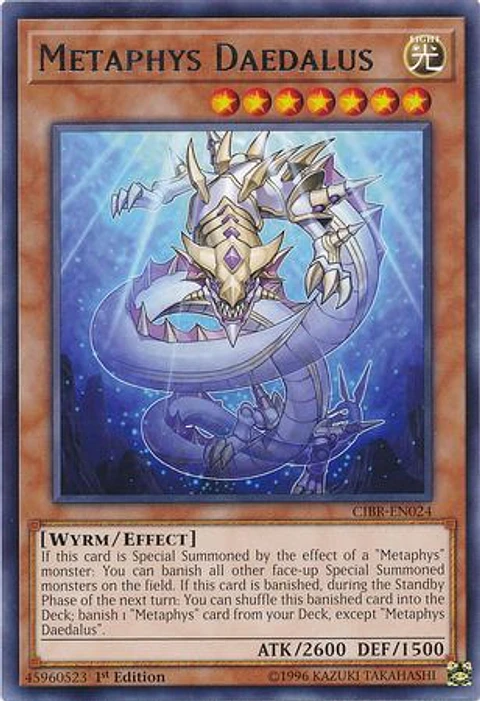 Metaphys Daedalus - CIBR-EN024 - Rare 