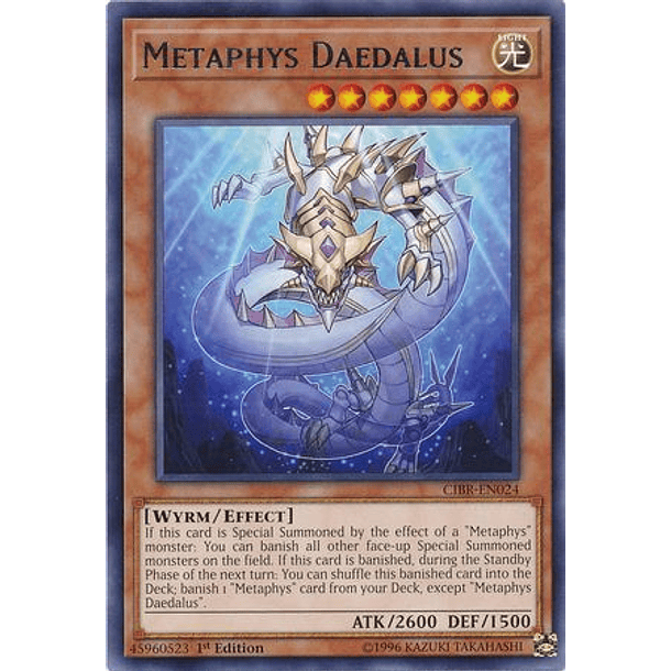 Metaphys Daedalus - CIBR-EN024 - Rare 