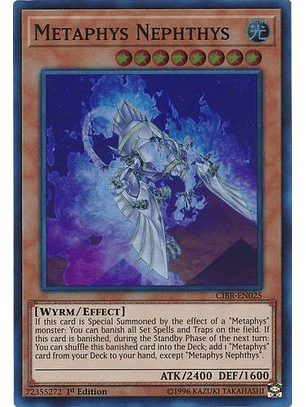 Metaphys Nephthys - CIBR-EN025 - Super Rare 