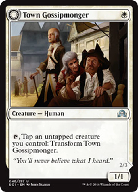 Town Gossipmonger - Incited Rabble - SOI