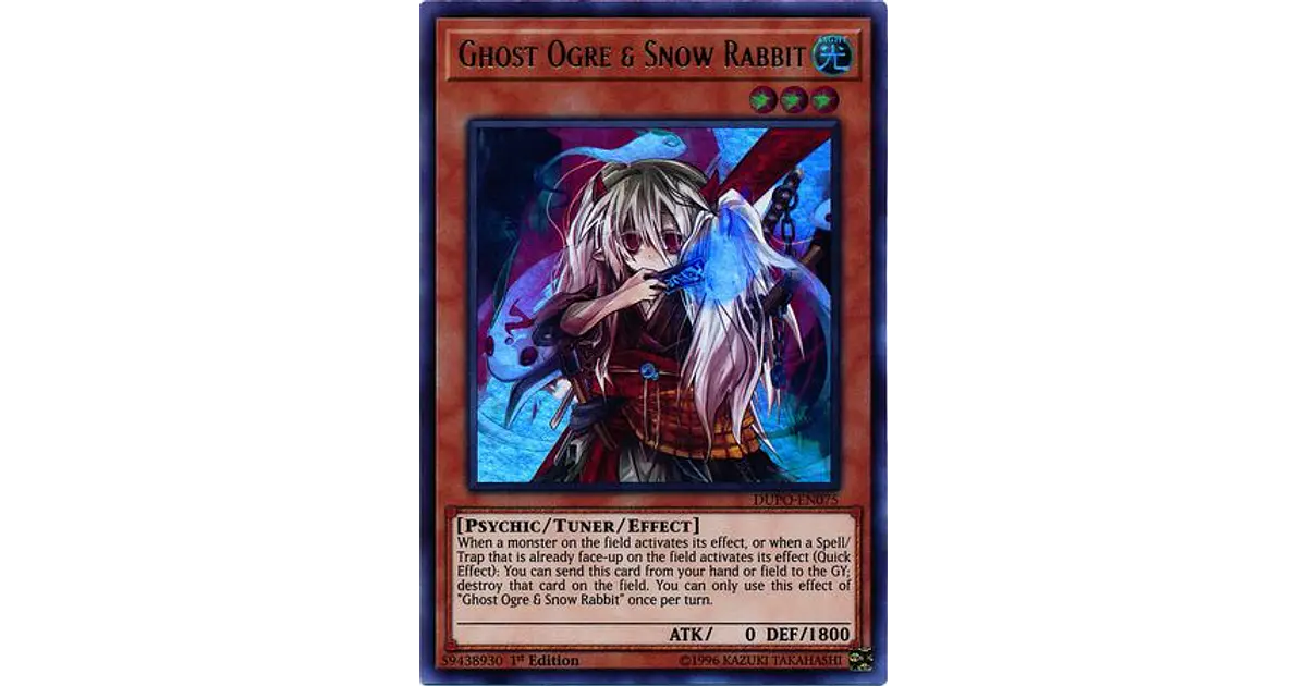 Ghost Ogre & Snow Rabbit - DUPO-EN075 - Ultra Rare