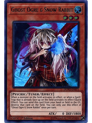 Ghost Ogre & Snow Rabbit - DUPO-EN075 - Ultra Rare