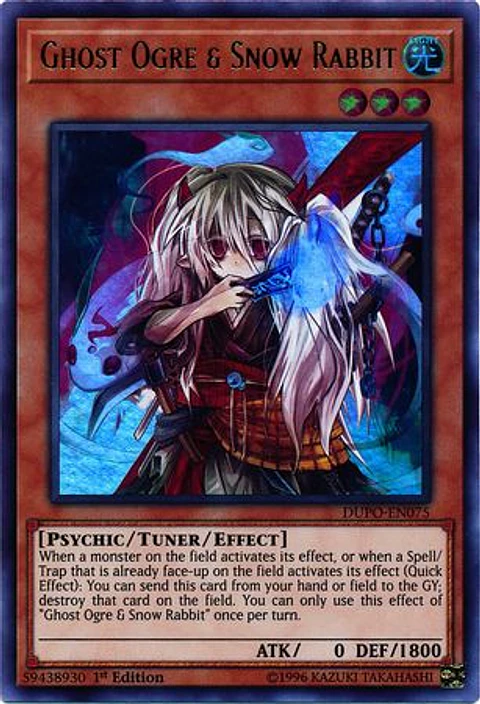 Ghost Ogre & Snow Rabbit - DUPO-EN075 - Ultra Rare