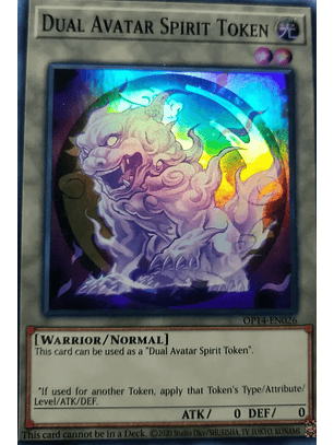 Dual Avatar Spirit Token - OP14-EN026 - Super Rare