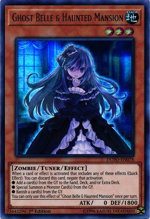 Ghost Belle & Haunted Mansion - DUPO-EN078 - Ultra Rare 1