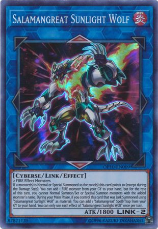 Salamangreat Sunlight Wolf - OP10-EN009 - Super Rare (español) 1