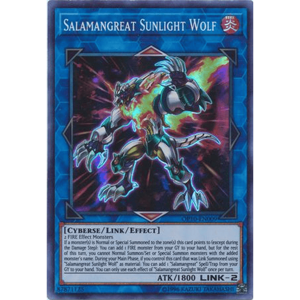 Salamangreat Sunlight Wolf - OP10-EN009 - Super Rare (español)