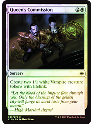 Queen's Commission - XLN ★