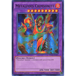 Metalfoes Crimsonite - PEVO-EN053 - Super Rare