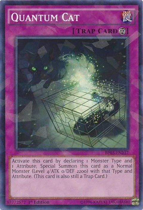 Quantum Cat - BP03-EN237 - Shatterfoil Rare 
