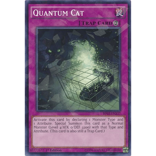 Quantum Cat - BP03-EN237 - Shatterfoil Rare 