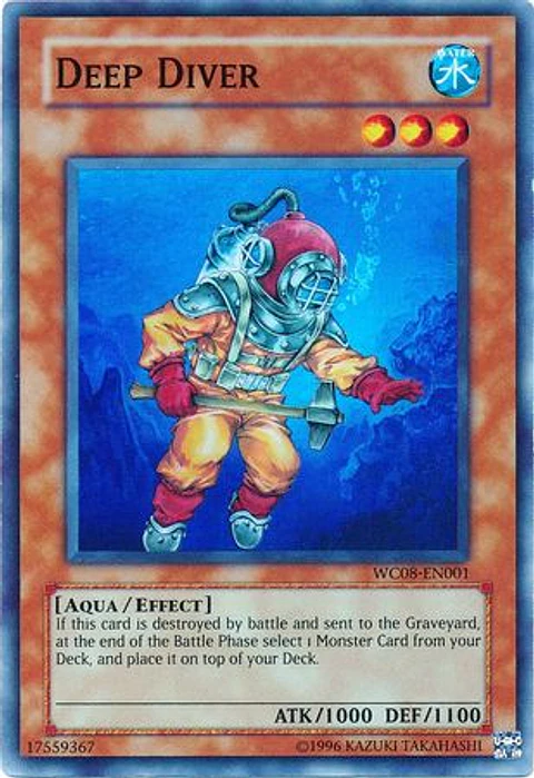 Deep Diver - WC08-EN001 - Super Rare