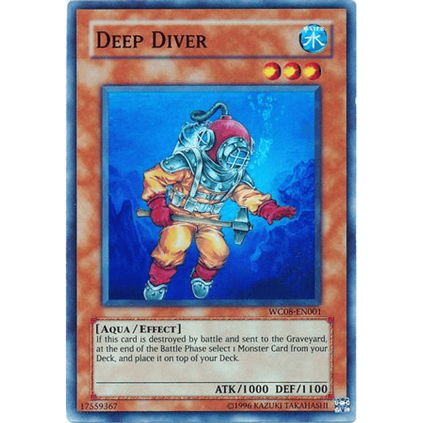 Deep Diver - WC08-EN001 - Super Rare