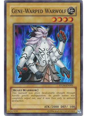 Gene-Warped Warwolf - STON-EN001 - Super Rare
