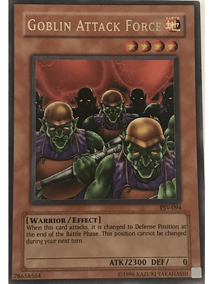 Goblin Attack Force - PSV-094 - Ultra Rare - Unlimited Edition (Misprint) (PL)
