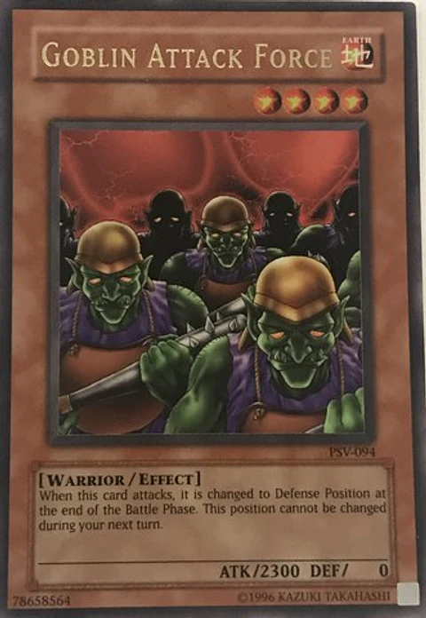Goblin Attack Force - PSV-094 - Ultra Rare - Unlimited Edition (Misprint) (PL)