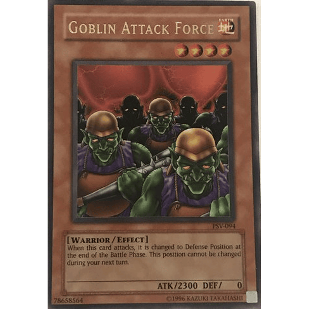 Goblin Attack Force - PSV-094 - Ultra Rare - Unlimited Edition (Misprint) (PL)