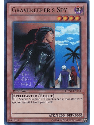 Gravekeeper's Spy - LCYW-EN183 - Ultra Rare 