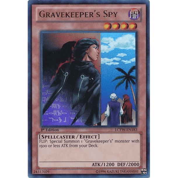 Gravekeeper's Spy - LCYW-EN183 - Ultra Rare 