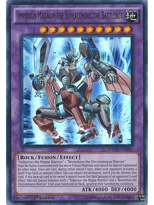 Imperion Magnum the Superconductive Battlebot - SDMY-EN041 - Ultra Rare