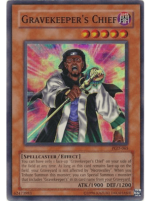 Gravekeeper's Chief - PGD-065 - Super Rare