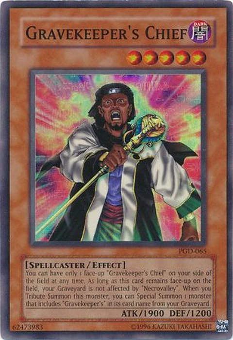 Gravekeeper's Chief - PGD-065 - Super Rare