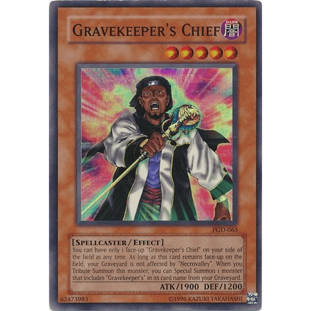 Gravekeeper's Chief - PGD-065 - Super Rare