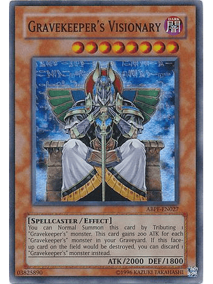 Gravekeeper's Visionary - ABPF-EN027 - Super Rare