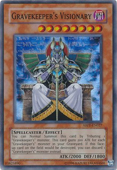 Gravekeeper's Visionary - ABPF-EN027 - Super Rare