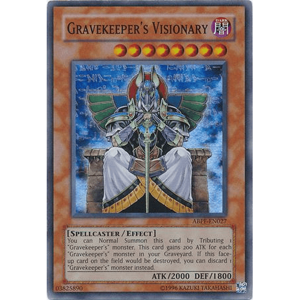 Gravekeeper's Visionary - ABPF-EN027 - Super Rare