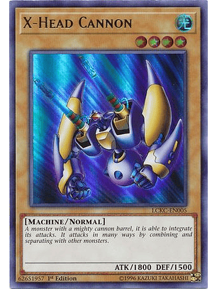 X-Head Cannon - LCKC-EN005 - Ultra Rare
