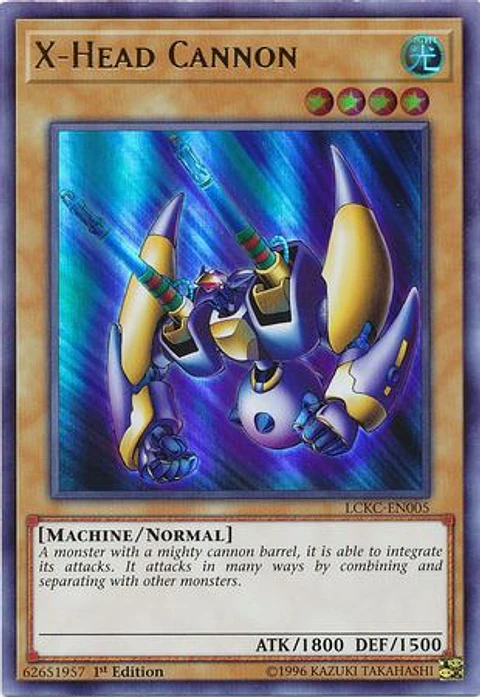 X-Head Cannon - LCKC-EN005 - Ultra Rare