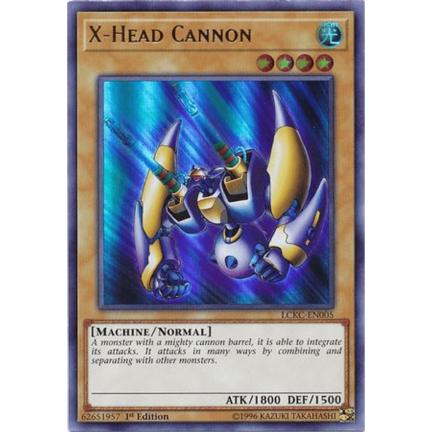 X-Head Cannon - LCKC-EN005 - Ultra Rare