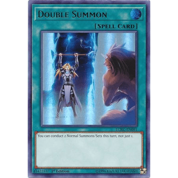 Double Summon - LCKC-EN091 - Ultra Rare