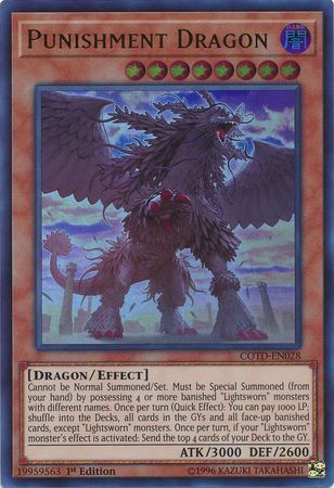 Punishment Dragon - COTD-EN028 - Ultra Rare 1