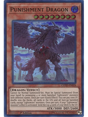 Punishment Dragon - COTD-EN028 - Ultra Rare