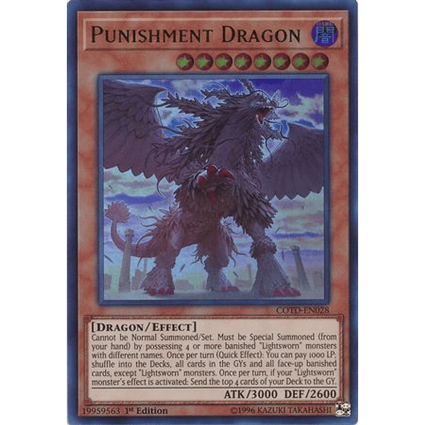 Punishment Dragon - COTD-EN028 - Ultra Rare