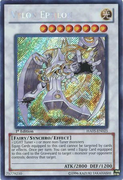 Vylon Epsilon - HA05-EN025 - Secret Rare