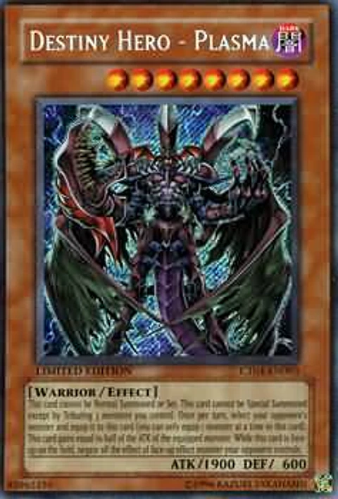 Destiny Hero - Plasma - CT04-EN003 - Secret Rare (Daño menor)