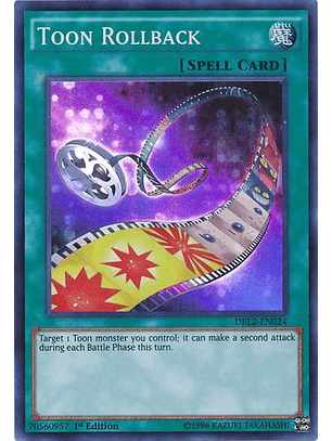 Toon Rollback - DRL2-EN024 - Super Rare