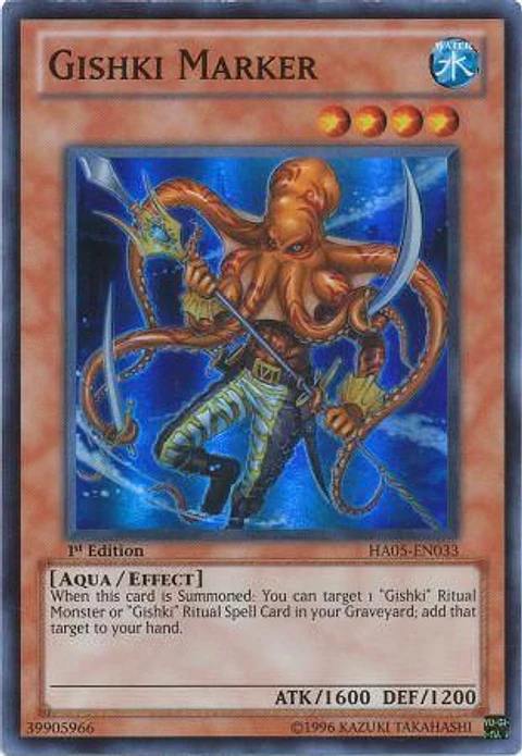 Gishki Marker - HA05-EN033 - Super Rare
