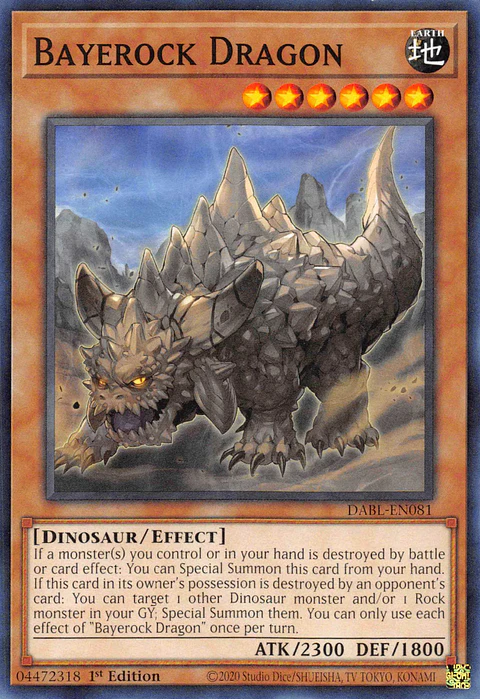 Bayerock Dragon - DABL-EN081 - Common 