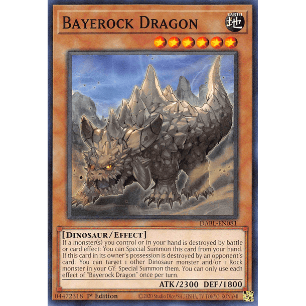 Bayerock Dragon - DABL-EN081 - Common 