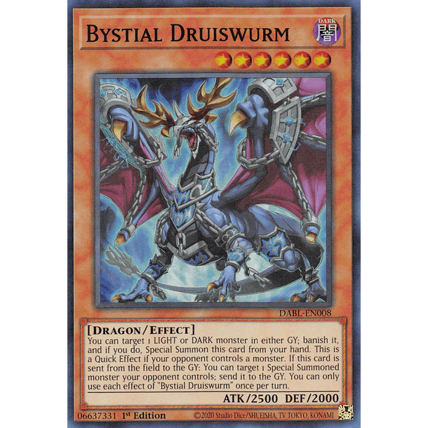 Bystial Druiswurm - DABL-EN008 - Super Rare