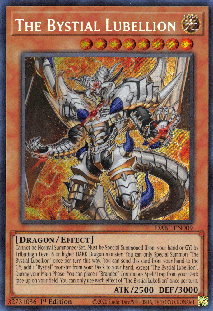 The Bystial Lubellion - DABL-EN009 - Secret Rare 1