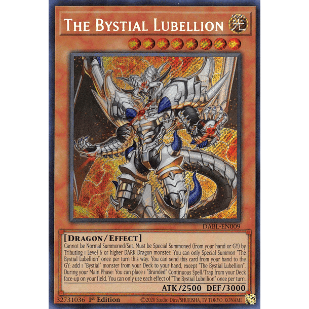 The Bystial Lubellion - DABL-EN009 - Secret Rare