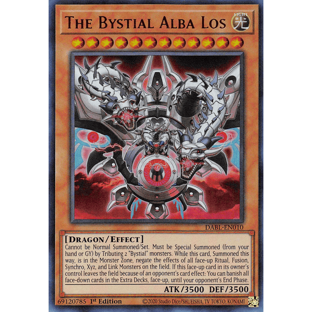 The Bystial Alba Los - DABL-EN010 - Ultra Rare 